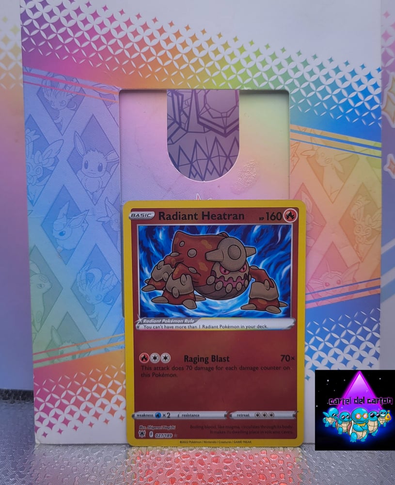 Image of Radiant Heatran Sw&Sh Exclusive NM