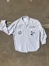 Large Boxy White Button Up