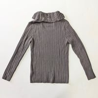 Image 2 of Women's Croft & Barrow® Ribbed Knit Tunic Sweater
