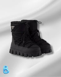 Image 1 of Prada Re-Nylon Boots Black