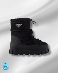 Image 2 of Prada Re-Nylon Boots Black