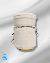 Image 3 of Moon Boot Icon Low Faux Fur Beads White