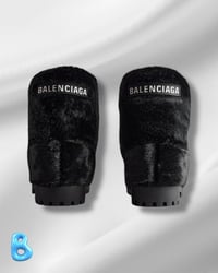 Image 3 of Balenciaga Alaska Faux Fur Boots Black
