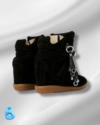 Image 4 of Isabel Marant Bekett Wedge Black