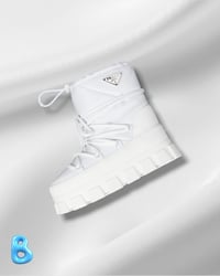 Image 4 of Prada Re-Nylon Boots White