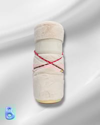 Image 4 of Moon Boot Icon Faux Fur Beads White
