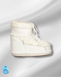 Image 2 of Moon Boot Icon Low Faux Fur White