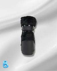 Image 3 of Moon Boot Icon Faux Fur Black