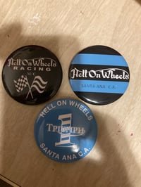 Hell on Wheels Riders Pins