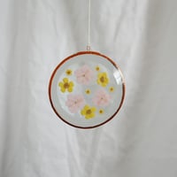 Image 1 of Pressed Flower Suncatcher Buttercups