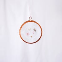 Pressed Flower Suncatcher Mini Queen Anne's Lace