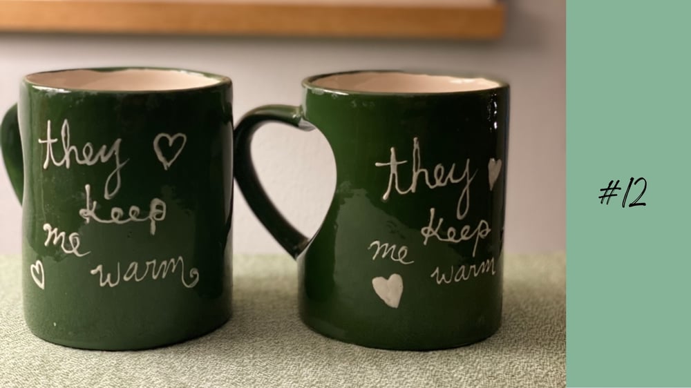 Image of Keep Me Warm Heart Mugs