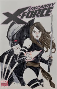 UNCANNY X-FORCE sketch cover