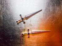 Image 2 of Knight + Dagger Stud Earrings