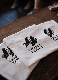 Image 4 of CHAPEL TATTOO SHOES TEE
