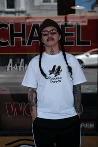 Image 1 of CHAPEL TATTOO SHOES TEE