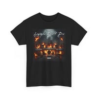 Image 2 of T-Shirt — "Legends Don’t Die" Fire Bridge Graphic Tee