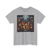 Image 4 of T-Shirt — "Legends Don’t Die" Fire Bridge Graphic Tee