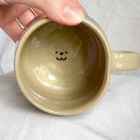 Image 4 of Black Dog In the Flowers Mug