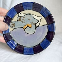 Image 1 of Grey Sleepy Plate