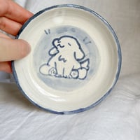 Image 1 of Sitting Pup Plate