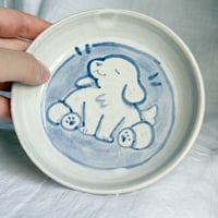 Image 1 of Sitting Pup Plate 2