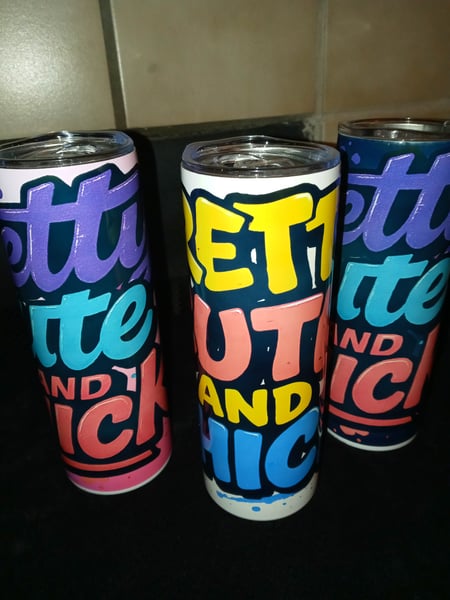 Image of PRETTY CUTE &,THICK TUMBLERS