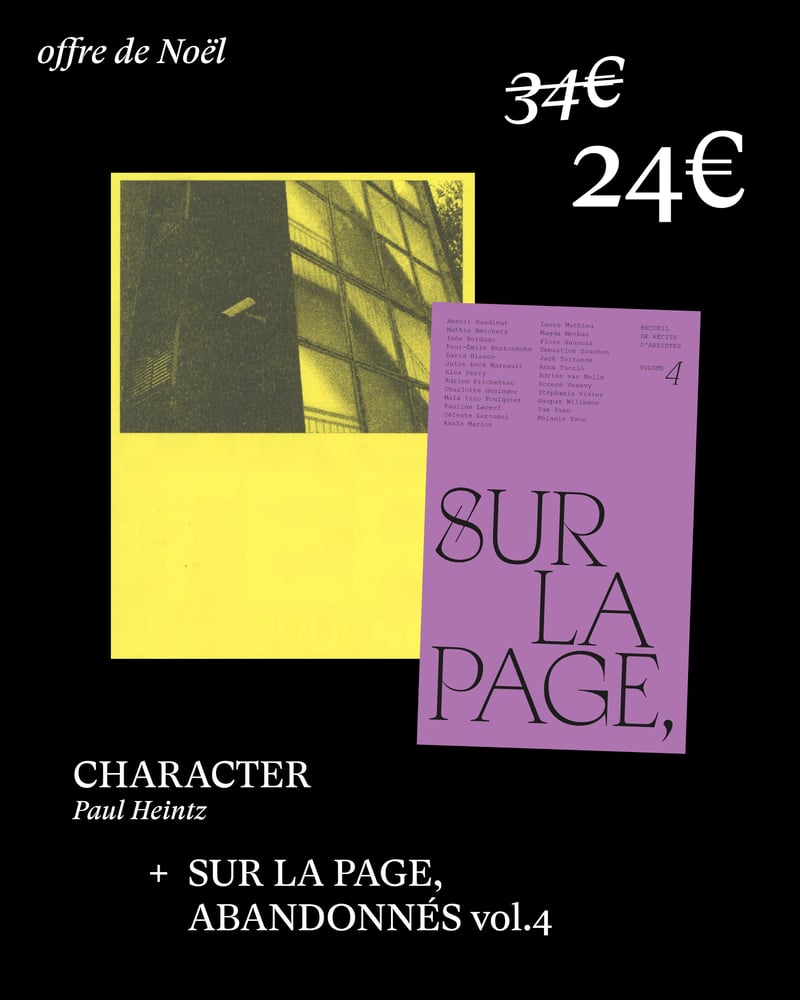 Image of Promo de Noël ☼ CHARACTER + Sur la page, abandonnés  