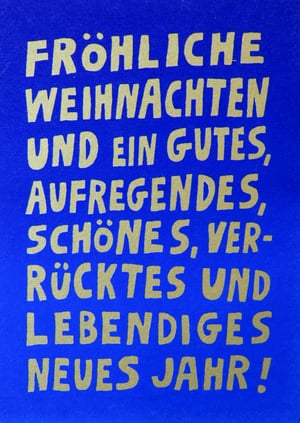 Image of Postkarte: Fröhliche Weihnachten!
