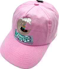 Image 1 of ''SILVER SURFER'' Junior Original 5 Panel Cap ( PINK EDITION )