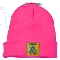 Logo Beanie (fuchsia)