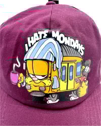 Image 2 of ''I HATE MONDAYS'' Junior Original 5 Panel Cap 