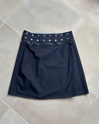 Image 1 of PRESS STUD WRAP SKIRT