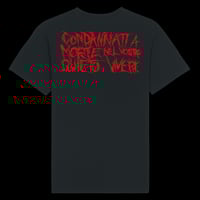 Image 3 of Negazione - Condannati Cover Tshirt Black