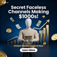 Discover Secret Faceless Channels Making $1000s!