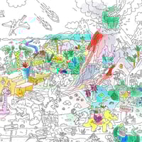 Image 4 of OMY giant colouring poster