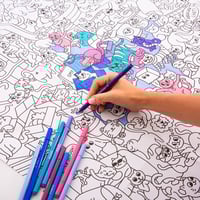 Image 7 of OMY giant colouring poster