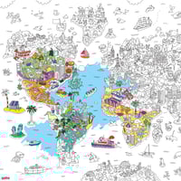 Image 10 of OMY giant colouring poster
