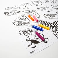 Image 14 of OMY giant colouring poster
