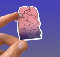 Image 2 of Lot de 2 stickers tendresse