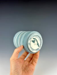 Image 3 of No. 37 | Marbled Porcelain Bud Vase 