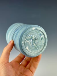 Image 3 of No. 38 | Marbled Porcelain Bud Vase 