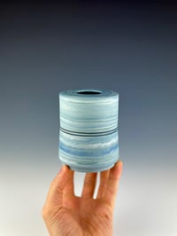 Image 2 of No. 38 | Marbled Porcelain Bud Vase 