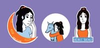Image 1 of Lot de 3 stickers