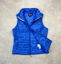 Image 3 of Patagonia Nano Puff Vest Blue XL Womens