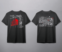 KR Illustrates Sunderland Music City Heritage T-shirt