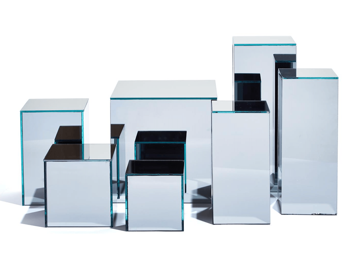 Image of Light Up Mirrored Boxes- Three Sizes