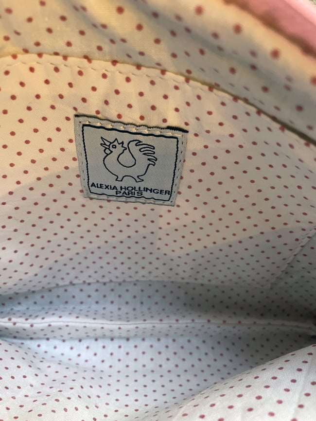 Petite pochette roses