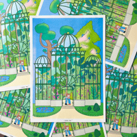 Image 1 of Risographie "Serre-moi"