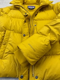 Image 4 of Patagonia Silent Down Jacket Cosmic Gold Small Womens 
